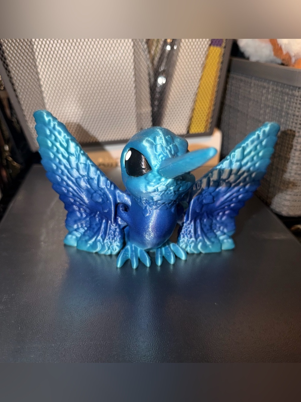 Blue Hummingbird- 3D Print